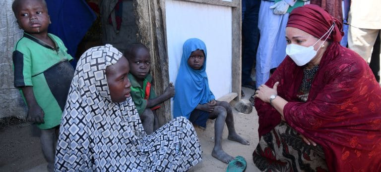 ‘We Want To Return Home’ IDPs in Northeastern Nigeria Tell UN Deputy Chief