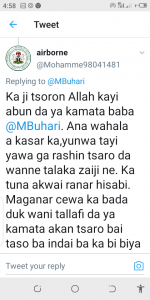 Nigerians, Respond to Buhari, Twitter statement