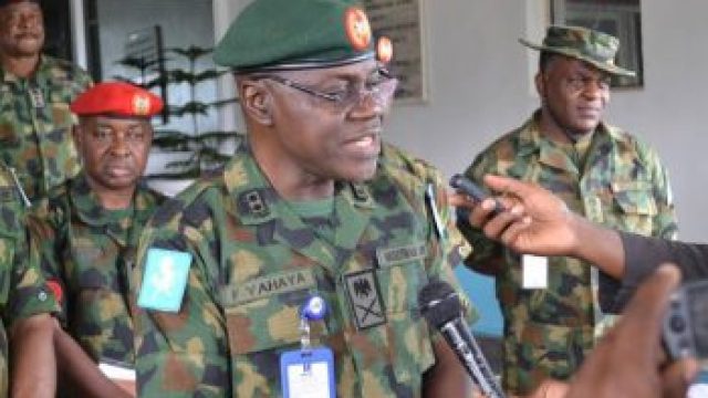 Chief of Army Staff, Major General Faruk Yahaya, Nigerian Army, Order, Destroy, Terrorists’ Enclaves