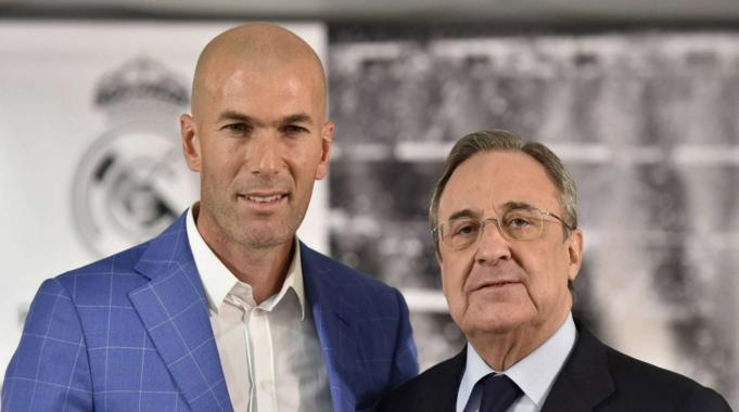 Zinadine Zidane, Florentino Perez, Stabs, Real Madrid