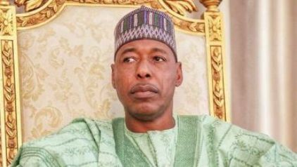 Zulum Reacts to ISWAP, Says ‘I’m the Only Governor in Borno’
