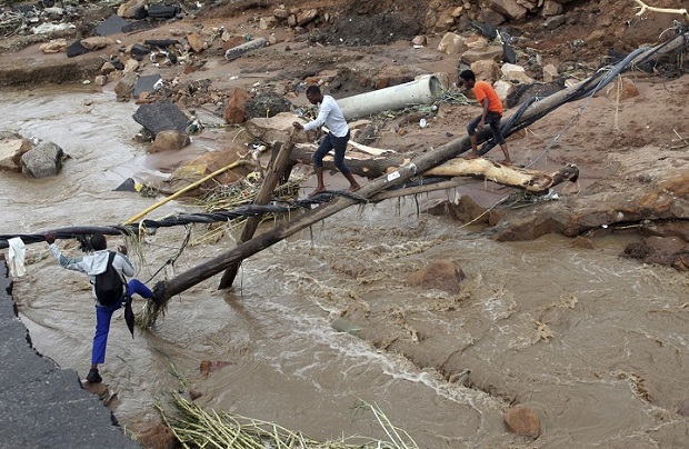 Dozens still missing, as South Africa flood death tolls hits 443