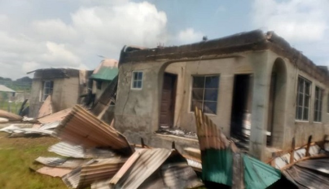 Man sets own house on fire over quarrel with wife in Ilorin 