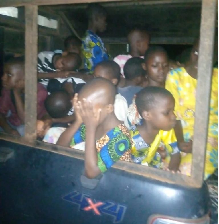 50 ‘kidnapped’ kids found in Ondo church basement told to await Jesus by September 