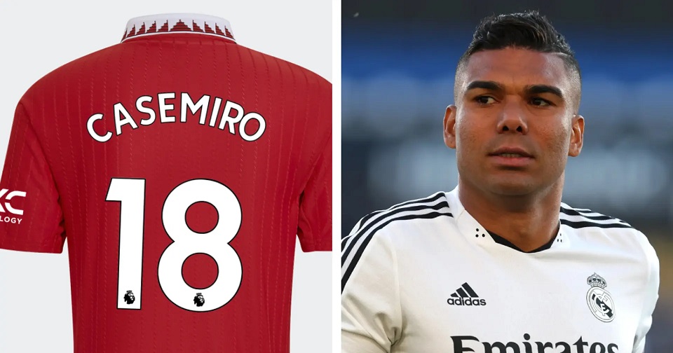 Casemiro is Manchester United's New Number 18, Names Scholes as Favourite  Player - Footy Headlines