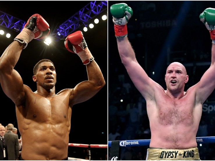 Anthony Joshua agrees to fight Tyson Fury in WBC heavyweight championship  