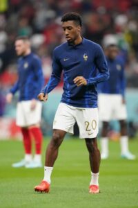 Kingsley Coman, France, French player, WORRIES, ‘the camel’, virus, World Cup final, Football World Cup, 2022 wORLD cUP