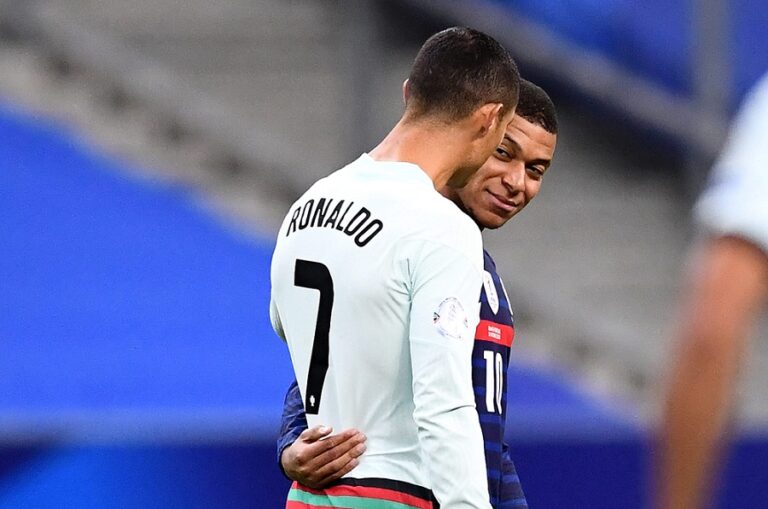 Did Mbappe suggest Cristiano Ronaldo was football GOAT?