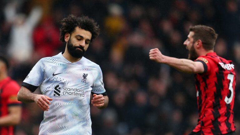 Liverpool crash to Bournemouth, as Salah fires season’s worst penalty  
