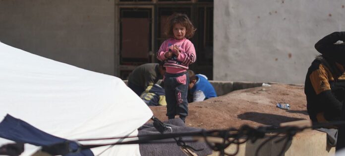 Syria, Turky, children, displaced, earthquakes