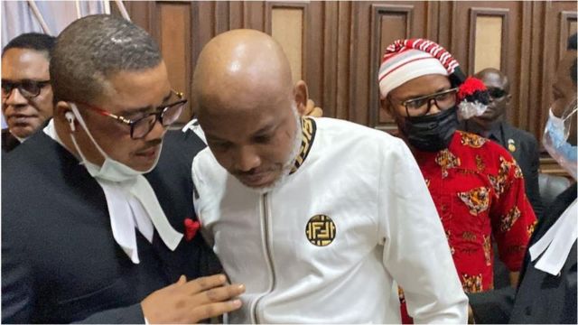 Nnamdi Kanu to seek reinstatement of bail, as lawyer says Supreme Court ...