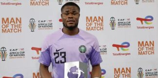 AFCON 2023 SEMIS: Nigeria’s Man of the Match Nwabali rejects hero status Stanley Nwabali, AFCON 2023, SEMI final, Nigeria, Man of the Match, Hero status
