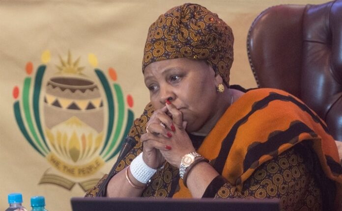 South Africa’s National Assembly speaker Mapisa-Nqakula resigns over ...