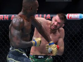 Adesanya suffers first submission loss, as Du Plessis retains UFC middleweight title Israel Adesanya, First submission loss, Dricus Du Plessis, UFC middleweight title