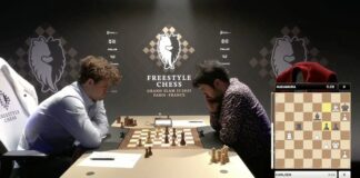 2025 PARIS FREESTYLE CHESS GRAND SLAM: Carlsen triumphs over Nakamura in exciting opener to lead final match Magnus Carlsen, Hikaru Nakamura, final match, 2025, Paris Freestyle, Chess, Grand Slam