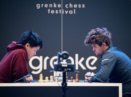 Carlsen achieves perfect 7-0 record in 2025 Grenke Chess Freestyle Open Magnus Carlsen, 2025, Grenke Chess Freestyle Open