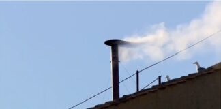 CONCLAVE: Jubilations as white smoke emerges from Sistine Chapel signaling new pope election CONCLAVE, White smoke, Sistine Chapel, New pope, election