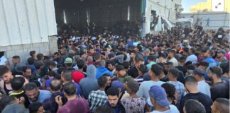 Fatal chaos erupts as Palestinians storm UN aid warehouse in Gaza Fatal chaos, Palestinians, UN, aid warehouse, Gaza, Hunger, Starvation