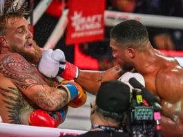 Jake Paul may quit boxing after Joshua fight, as fear of PSTD surfaces Joshua beats Jake Paul