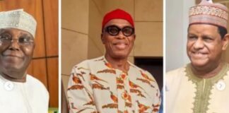 2027: Crisis hits ADC as Amaechi, Hayatu-Deen reject presidential primary results over alleged rigging Amaechi, Atiku and Hayatu-deen