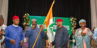 Atiku clinches ADC presidential ticket amid protest from Amaechi, Hayatu-Deen Atiku Abubakar wins ADC ticket