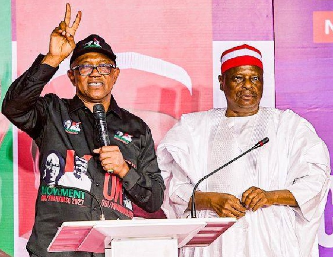 2027: Peter Obi unveils Kwankwaso as NDC running mate, vows 'equal partnership'