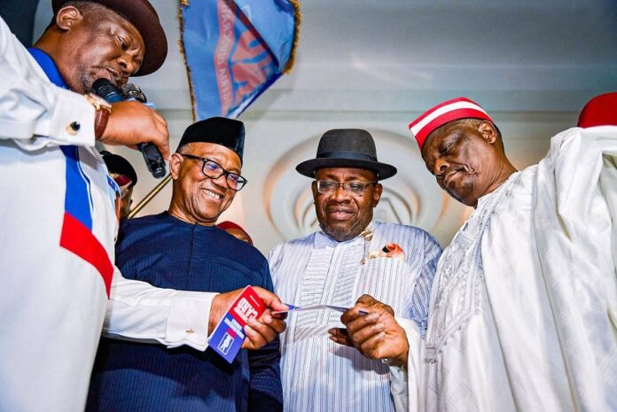 Peter Obi, Seriake Dickson and Rabiu Kwankwaso ,,,