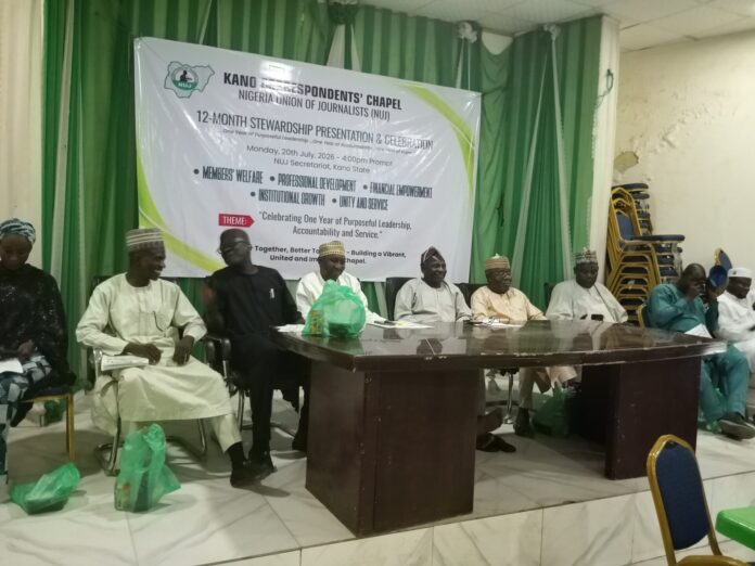 Attendants of the Kano Correspondents Chapel's one year stewardship report