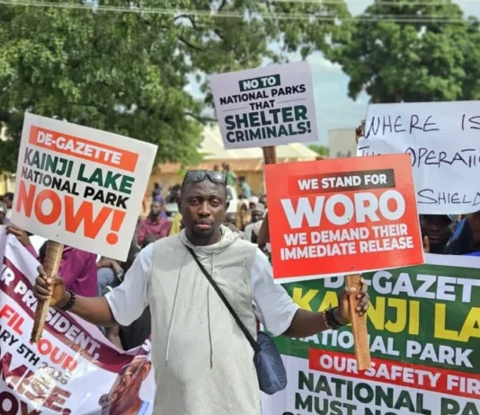KWARA KIDNAPPINGS: Kaiama youths protest over 176 Woro attack victims held for 171 days Kiama youths took to the street to protest over insecurity in their region in Kwara State